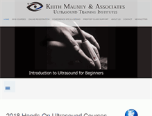 Tablet Screenshot of kmaultrasound.com